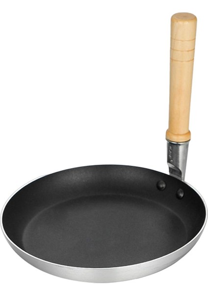 Ayakta Kızartma Tava Ahşap Tutamak 17CM Omlet Için Dayanıklı Aksesuarlar (Yurt Dışından)