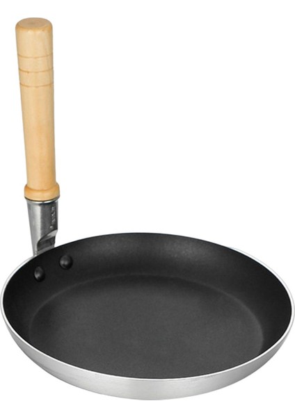 Ayakta Kızartma Tava Ahşap Tutamak 17CM Omlet Için Dayanıklı Aksesuarlar (Yurt Dışından)