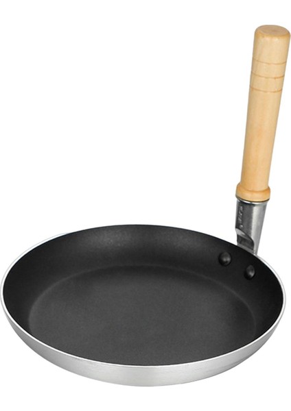 Ayakta Kızartma Tava Ahşap Tutamak 17CM Omlet Için Dayanıklı Aksesuarlar (Yurt Dışından)