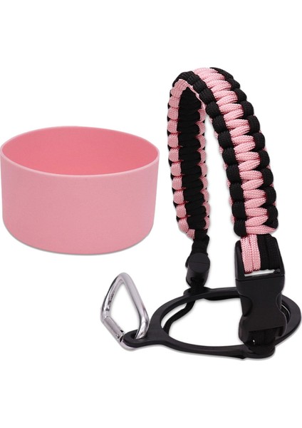 Su Şişesi Tutağı Koruyucu Silikon Boot Işık Pembe Orta (Yurt Dışından)