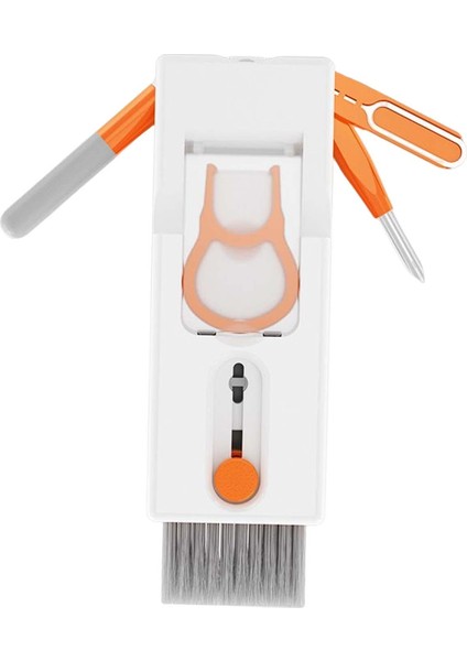 Çok Fonksiyonlu Bilgisayar Kulaklık Temizlik Araçları Katlanabilir Hafif Sağlamlar (Yurt Dışından)