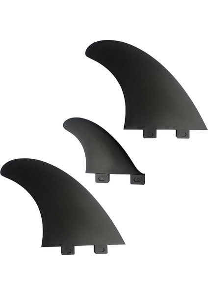 3pcs Surfboard Fin Hızlı Serbest Bırakma Sörf Fin Deliksiz Aksesuar Için (Yurt Dışından)