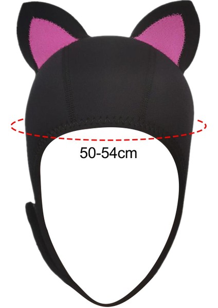 Güzel Wetsuit Kaput Kapağı 3mm Neopren Termal Sörf Başlık Aksesuar Gül S (Yurt Dışından)