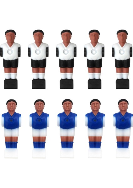 10X Foosball Erkekler Futbol Oyuncuları Oyuncaklar Masa Futbolu Erkek Oyuncu Oyuncakları (Yurt Dışından) indirimleri