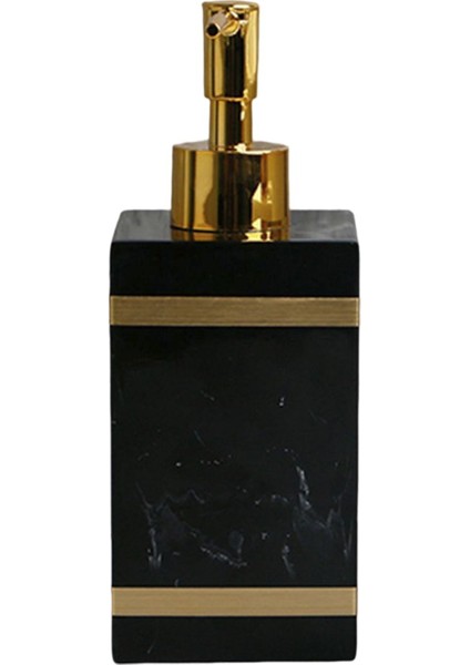 El Sabun Dispenser Banyo Dispensers Vanity Banyo Tezgahı Siyah (Yurt Dışından)