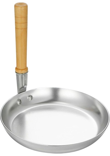 Ayakta Kızartma Tava Ahşap Tutamak Omlet Yumurta Için Dayanıklı Aksesuarlar 19 cm (Yurt Dışından)