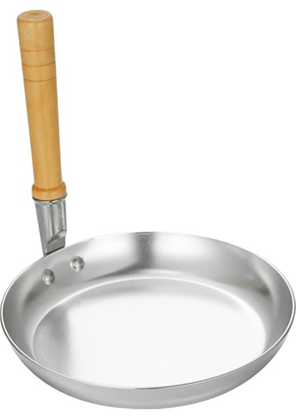 Ayakta Kızartma Tava Ahşap Tutamak Omlet Yumurta Için Dayanıklı Aksesuarlar 19 cm (Yurt Dışından)