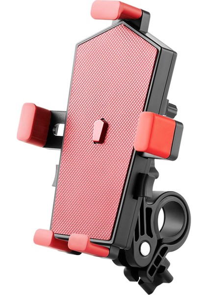 Bisiklet Telefon Tutucu Gidon Aksesuarları Için Bisiklet Cep Telefonu Tutucu Karar Kırmızı Anti Kırmızı (Yurt Dışından)
