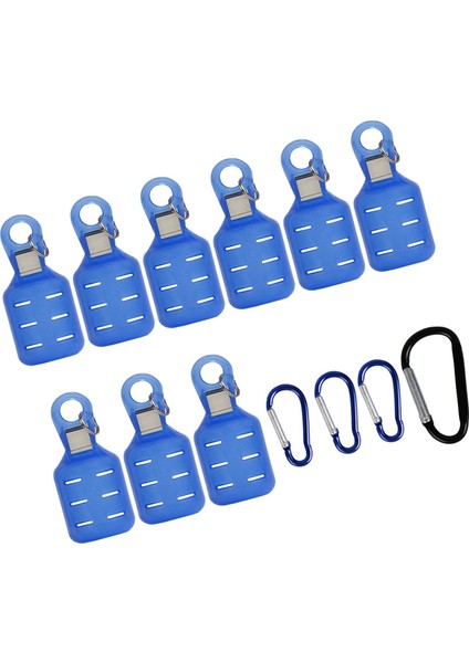 9 Adet Balık Tutma Kalamar Kancaları 4 Karabinalı Şemsiye Kancası Kapak L Kapak L (Yurt Dışından) modelleri