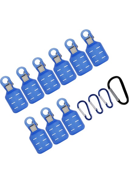 9 Adet Balık Tutma Kalamar Kancaları 4 Karabinalı Şemsiye Kancası Kapak L Kapak L (Yurt Dışından) indirimleri