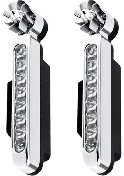 2pcs Araba Işığı Otomobil Gündüz Günü Bisiklet Otomatik Beyaz Için Far (Yurt Dışından)