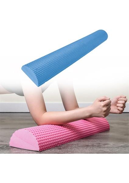Eva Yarım Köpük Roller Köpük Yarım Roller Masaj Dayanıklı 200KG Ağır Hizmet Yarım Mavi 60CMX7.5CM (Yurt Dışından) fırsatları