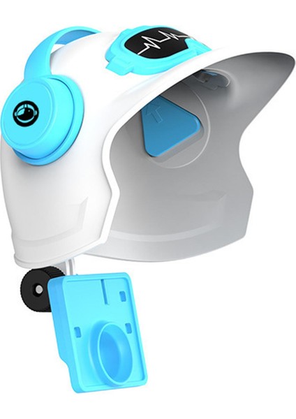 Bisiklet Telefon Stand Sun Visor Telefon Tutucu Motosiklet Beyaz Için Güneş Gölgesi Kapak (Yurt Dışından)