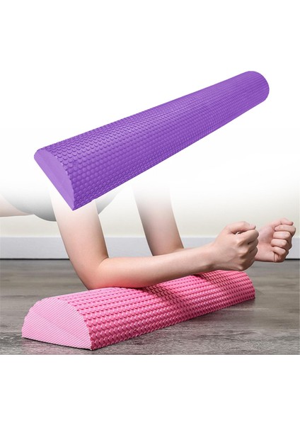 Eva Yarım Köpük Rulo Köpük Yarım Roller Masaj Dayanıklı 200KG Ağır Hizmet Yarı Menekşe 90CMX7.5CM (Yurt Dışından) fiyatları