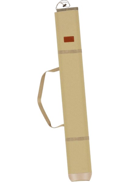 Balıkçı Çanta ile Fishing Pole Çantası Fishing Rods Için Omuz Kayışı Kılıf Organizatörü 120CM Bej (Yurt Dışından)