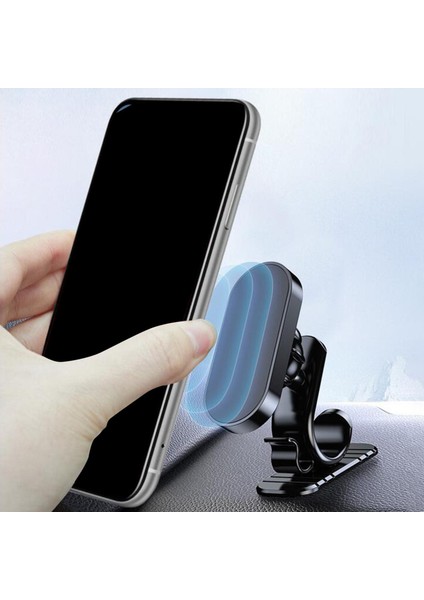 2 Metal Plakalı Manyetik Araba Telefon Tutucu Kolayca Cep Telefonu Standı Takın (Yurt Dışından) fırsatları