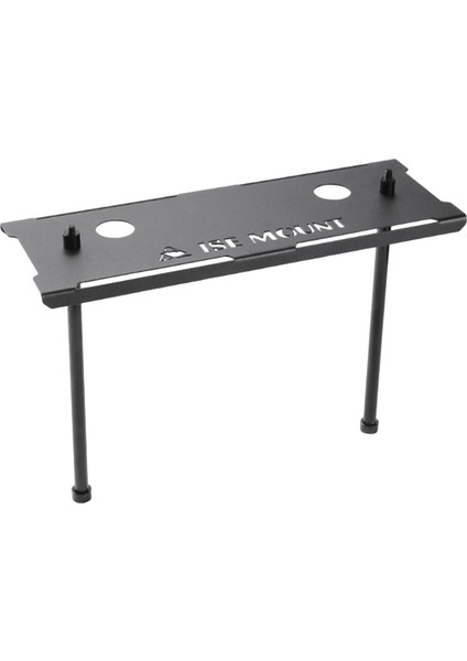 Taşınabilir Izgara Stand Tablosu, Çıkarılabilir Hafif Alüminyum Metal Kamp Tablosu Tek Katman (Yurt Dışından)