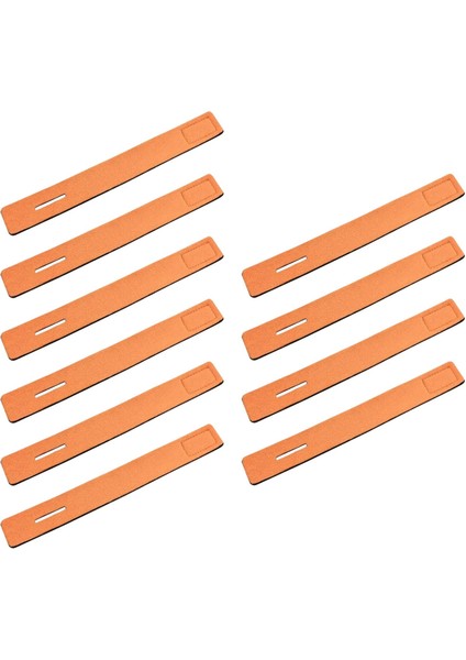 10PCS Balıkçılık Kutbu Bağlar Balıkçılık Çubuk Kemer Balıkçı Çubuk Kayışları Döküm Çubukları Turuncu (Yurt Dışından) fırsatları