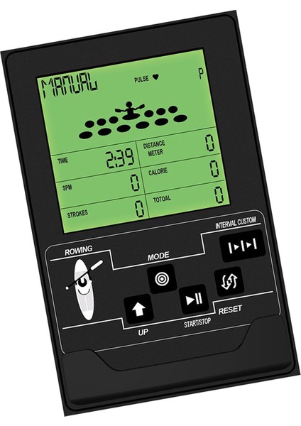 Çok Işlevli Kürek Makinesi Sayacı Elektronik Dijital Ekran Hız Ölçer (Yurt Dışından)