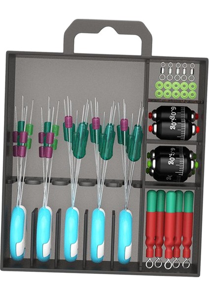 30PCS Balıkçılık Bobber Stopper Aksesuarları Basit Taşınabilir Dayanıklı Boyut M (Yurt Dışından)