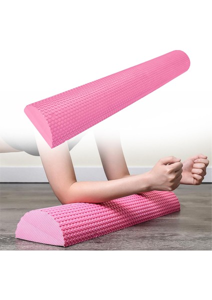 Eva Yarım Köpük Rulo Köpük Yarım Roller Masaj Dayanıklı 200KG Ağır Hizmet Yarım Pembesi 90CMX7.5CM (Yurt Dışından) fiyatları