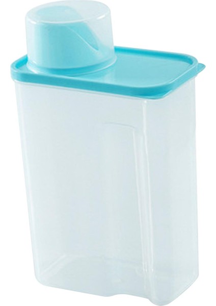 Çiftlik Evi 3l Mavi Için Kapak Çamaşır Tozu Depolama Kutusu ile Yıkama Tozu Kapları (Yurt Dışından) fiyatları