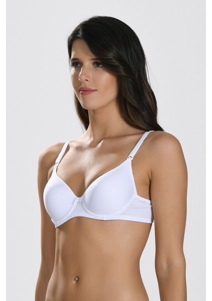 Beyaz Stn Kaplı Tek Sütyen fiyatları