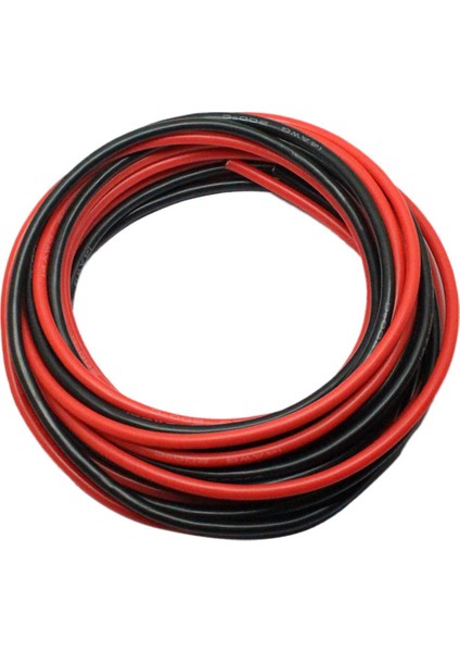 2pcs 14AWG Esnek Yumuşak Silikon Tel Sıcaklığa Dayanıklı Siyah (Yurt Dışından) fırsatları