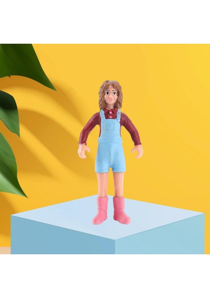 Aksiyon Ekranı Diorama: Mini Düzen Dekoru Için 25 Ölçekli Heykel Bebek 1 Adet Kız Kırmızı (Yurt Dışından) indirimleri