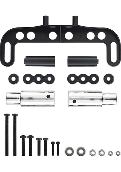 Dayanıklı Egzoz Borusu ve Lisans Braketi 1/10 Rc On-Road Yarış Sürüklenme Araba Için Ayarla (Yurt Dışından)