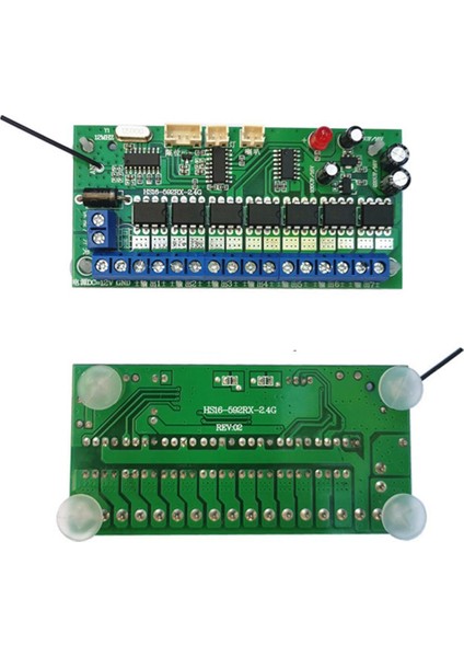 16CH 3.7V Radyo Uzaktan Denetleyici Alıcı Kartı DC6-12V Parça Accs (Yurt Dışından)