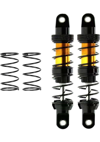 1/10 Rc SCX10 Için 2 Adet Amortisör Damper 90046 Trx4 Paletli Parça Yükseltme 70MM (Yurt Dışından)