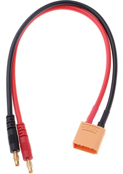 XT90 Erkek 4mm Muz Bağlayıcı Fiş Kurşun Pil Şarj Kablosu 12 Awg Rc (Yurt Dışından) fırsatları