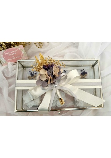 Party Housee Organizasyon Süslemeli Çikolata Kutusu 14X24 cm