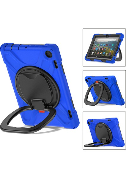 Kindlefire8 2022 Tablet Çok Fonksiyonlu Anti-Damla Dönen Dirsek Koruyucu Kılıf (Yurt Dışından)