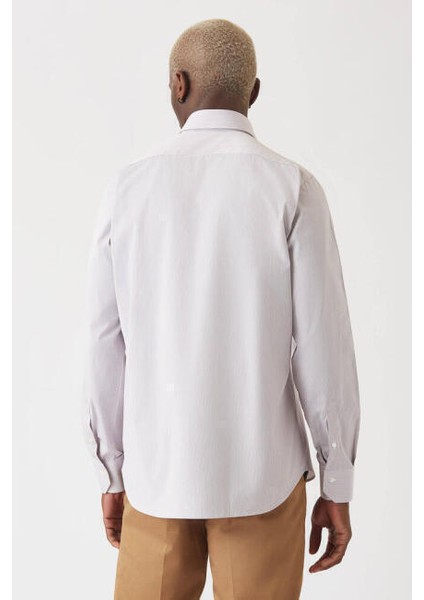 Regular Fit Kırmızı Klasik Erkek Gömlek GM22K222048_C24 fiyatları