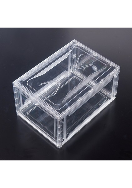 Spor Ayakkabı Saklama Kutusunu Birleştirin Şeffaf Vitrin Ayakkabı Dolabı (Yurt Dışından)