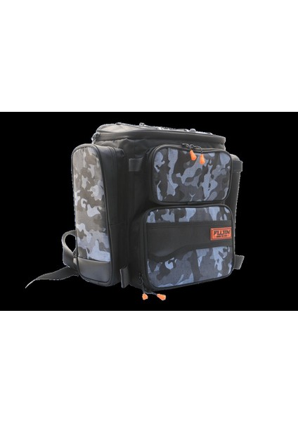 Black Camo Back Pack - Balıkçı Sırt Çantası