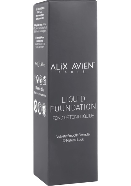 Güneş Koruyucu SPF35+ Nemlendirici Etkili Kremsi Likit Fondöten - Liquid Foundation 304 Buff