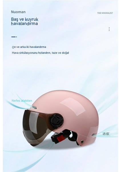 Motosiklet Kaskı Binicilik Kask Kaskı Yaz Kaskı Yetişkin Kaskı (Yurt Dışından)