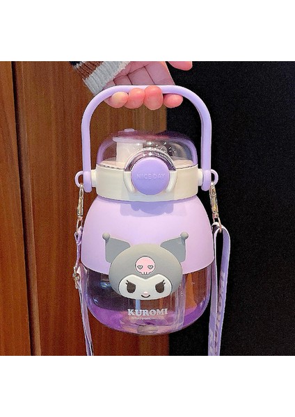 Tritan Büyük Kapasiteli Su Bardağı Büyük Göbek Kabı Sanrio Saman Bardağı (Yurt Dışından)