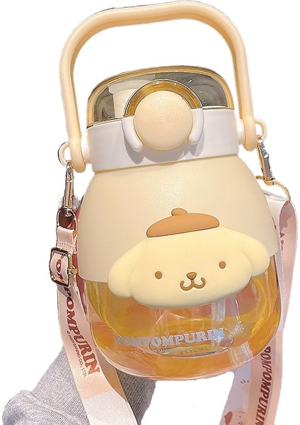 Tritan Büyük Kapasiteli Su Bardağı Büyük Göbek Kabı Sanrio Saman Bardağı (Yurt Dışından)