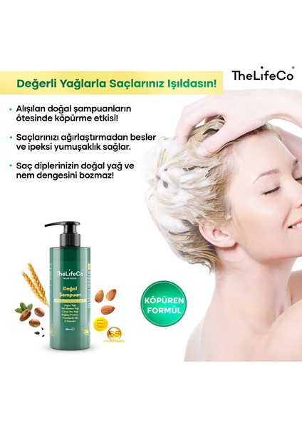 Hairfood Değerli Yağlar Serisi Doğal Şampuan 250 ml