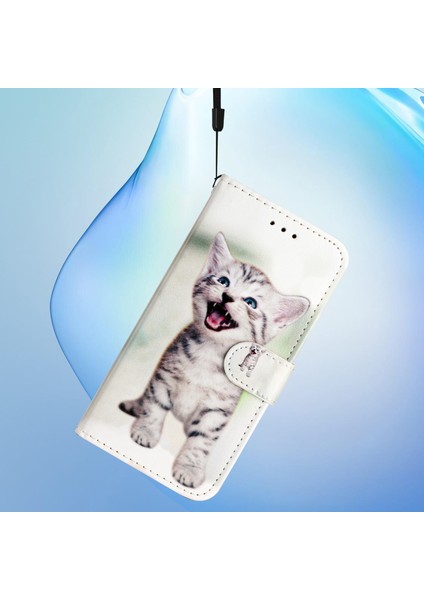 Samsung Galaxy A34 5g Cüzdan Telefon Kılıfı Pu Deri Desen Baskı Stand Flip Kapak (Yurt Dışından)