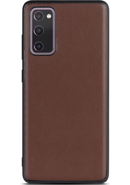 Samsung Galaxy S20 FE/S20 Fan EDITION/S20 Fe 5G/S20 Fan Edition 5G/S20 LITE/S20 Fe 2022 Orijinal Deri Kaplamalı Tpu + Pc Kabuğu (Yurt Dışından)