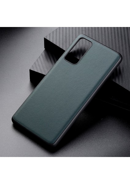 Samsung Galaxy S20 FE/S20 Fan EDITION/S20 Fe 5G/S20 Fan Edition 5G/S20 LITE/S20 Fe 2022 Orijinal Deri Kaplamalı Tpu + Pc Kabuğu (Yurt Dışından)