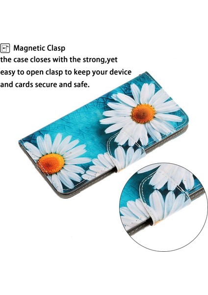 Samsung Galaxy A14 Için 5g Çapraz Doku Pu Deri Deri Dönüş Stand Desen Desen Baskı Manyetik Kapatma Folio Cüzdan Telefon Kapağı Kayışlı (Yurt Dışından) fırsatları