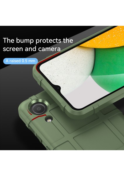 Samsung Galaxy A03 Çekirdeği Için Sağlam Square Grid Tasarım Önleyici Anti-Fall Kalınlaştırılmış Tpu Kapak Koruyucu Telefon Kılıfı - Yeşil (Yurt Dışından) fırsatları