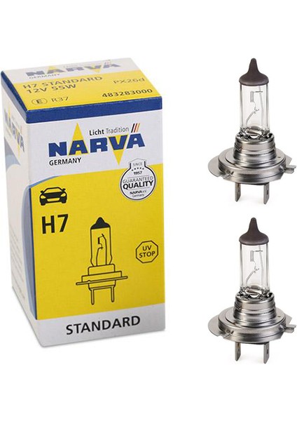 Ampul H7 12V 55W 2 Adet