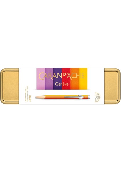 Caran D'Ache Caran Dache 849 Color Treasure Warm Rainbow Tükenmez Kalem 849.222